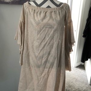 Off the shoulder dress